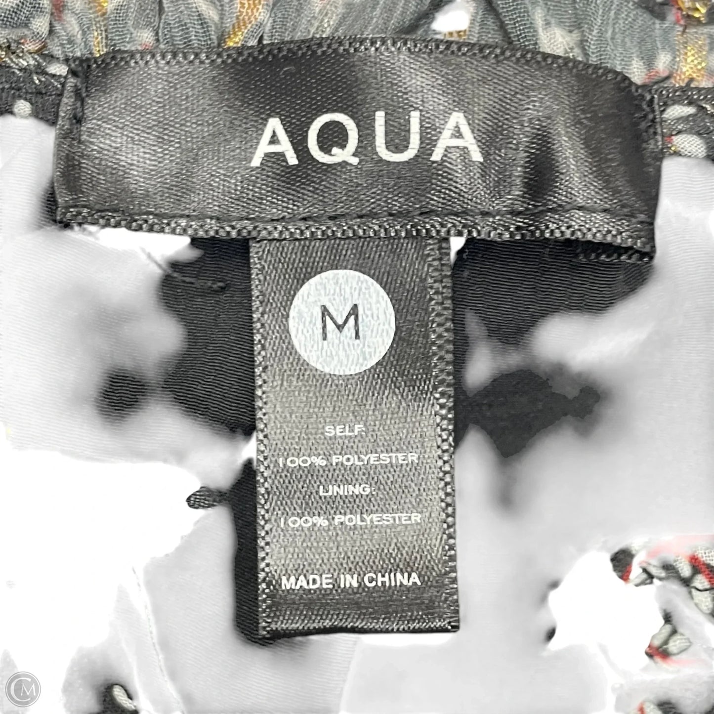 Dress Casual Short By Aqua In Black & Brown, Size: M