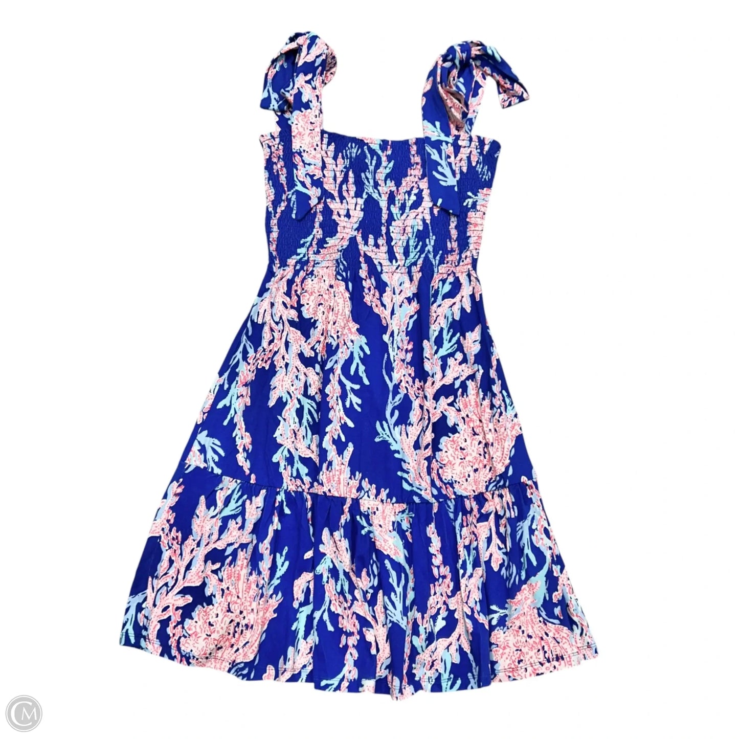 Dress Designer By Lilly Pulitzer In Blue & Red, Size: S