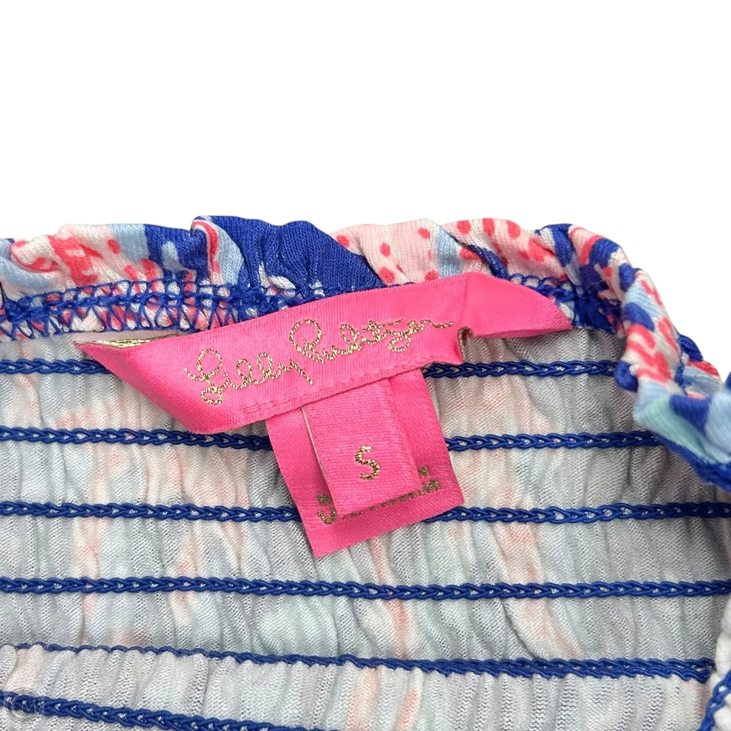 Dress Designer By Lilly Pulitzer In Blue & Red, Size: S