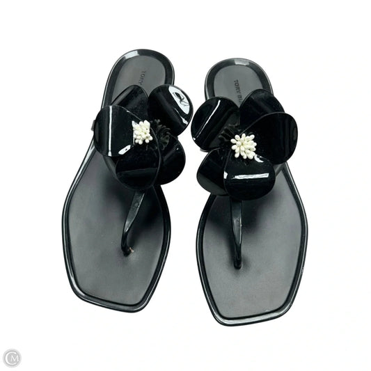 Sandals Designer By Tory Burch In Black, Size: 7