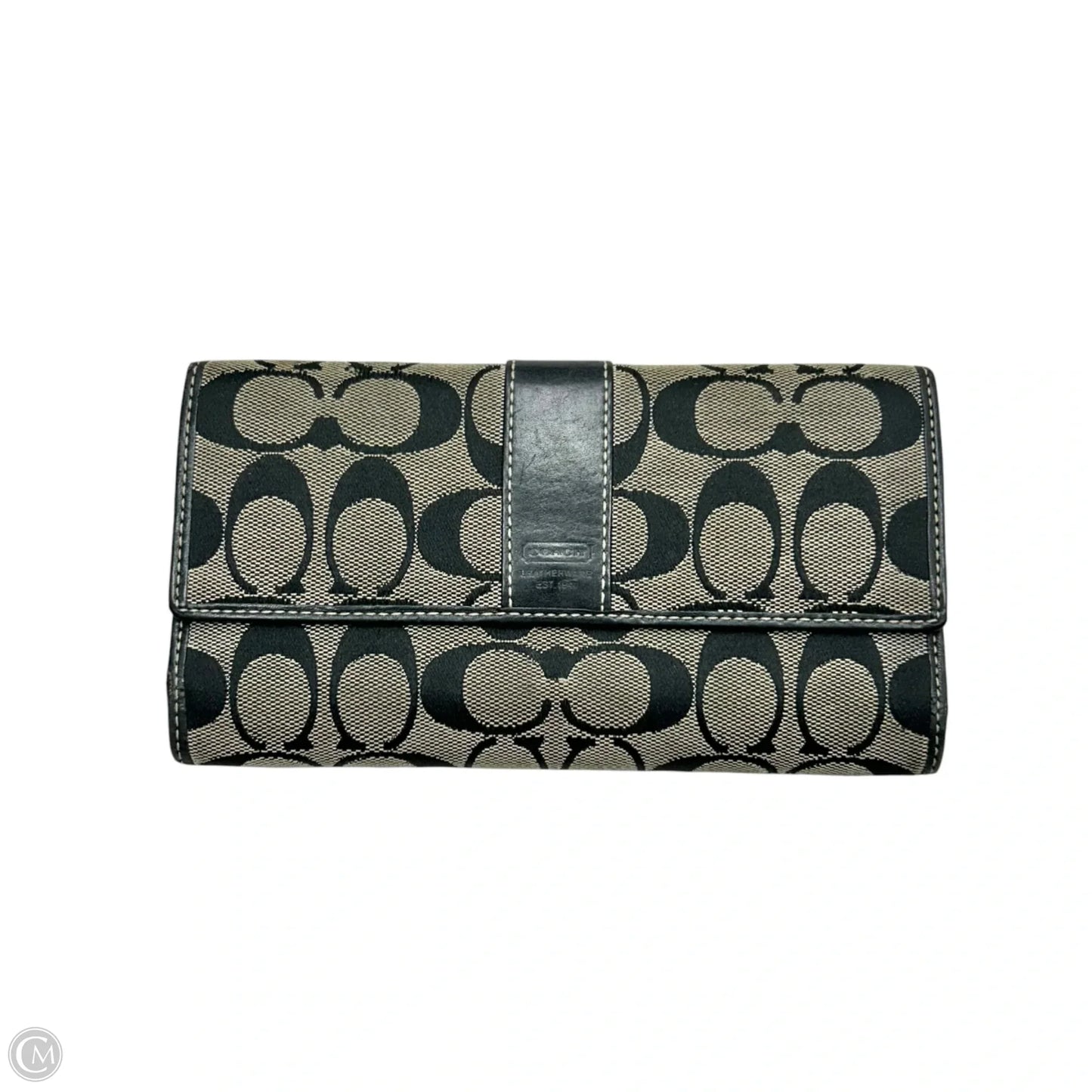 Wallet Designer By Coach, Size: Large