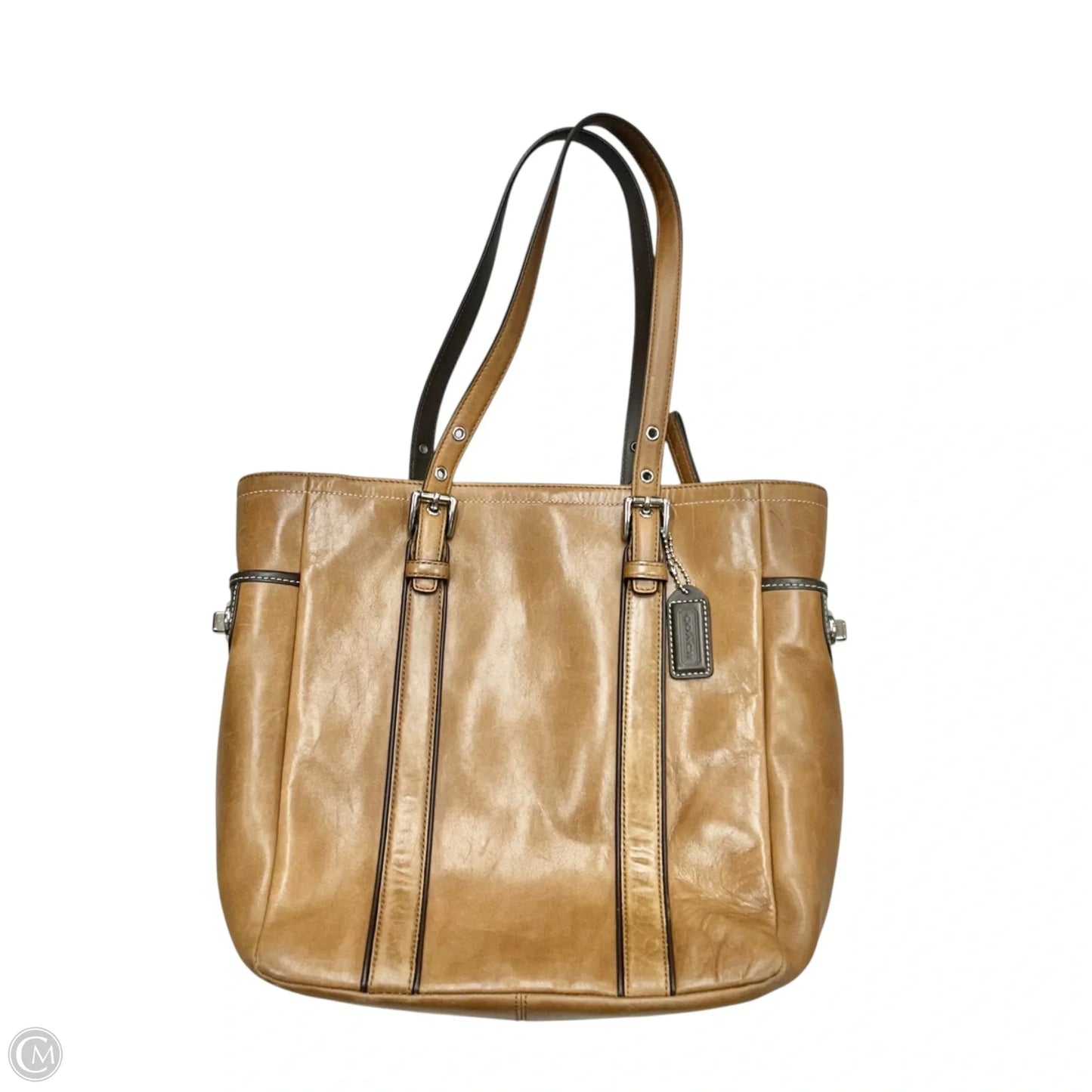 Tote Designer By Coach, Size: Medium