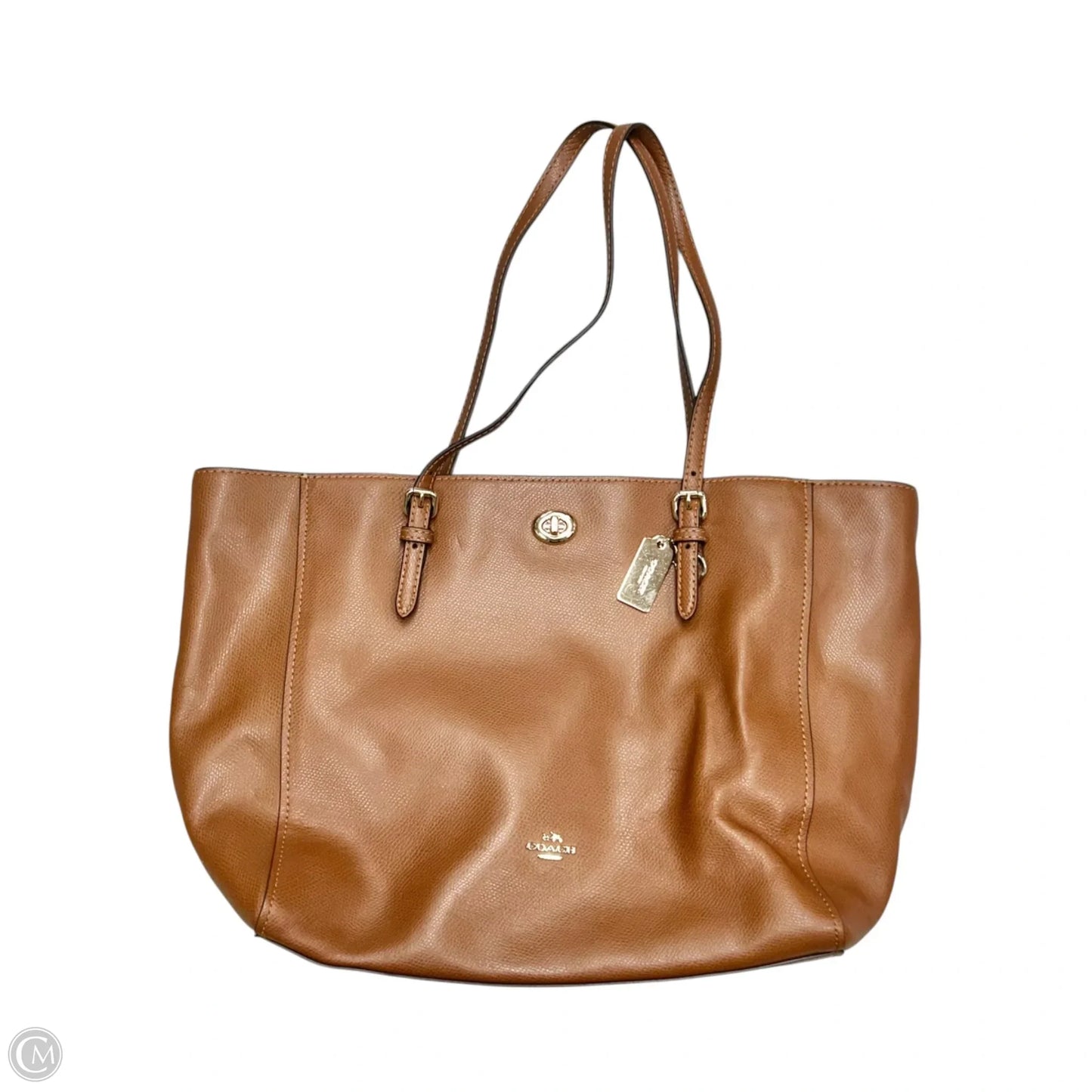 Tote Designer By Coach, Size: Large
