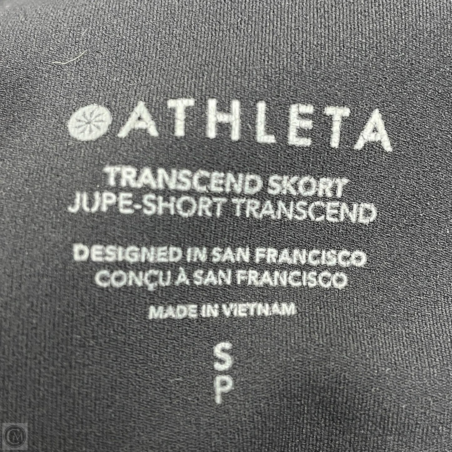 Athletic Skirt By Athleta In Black, Size: S