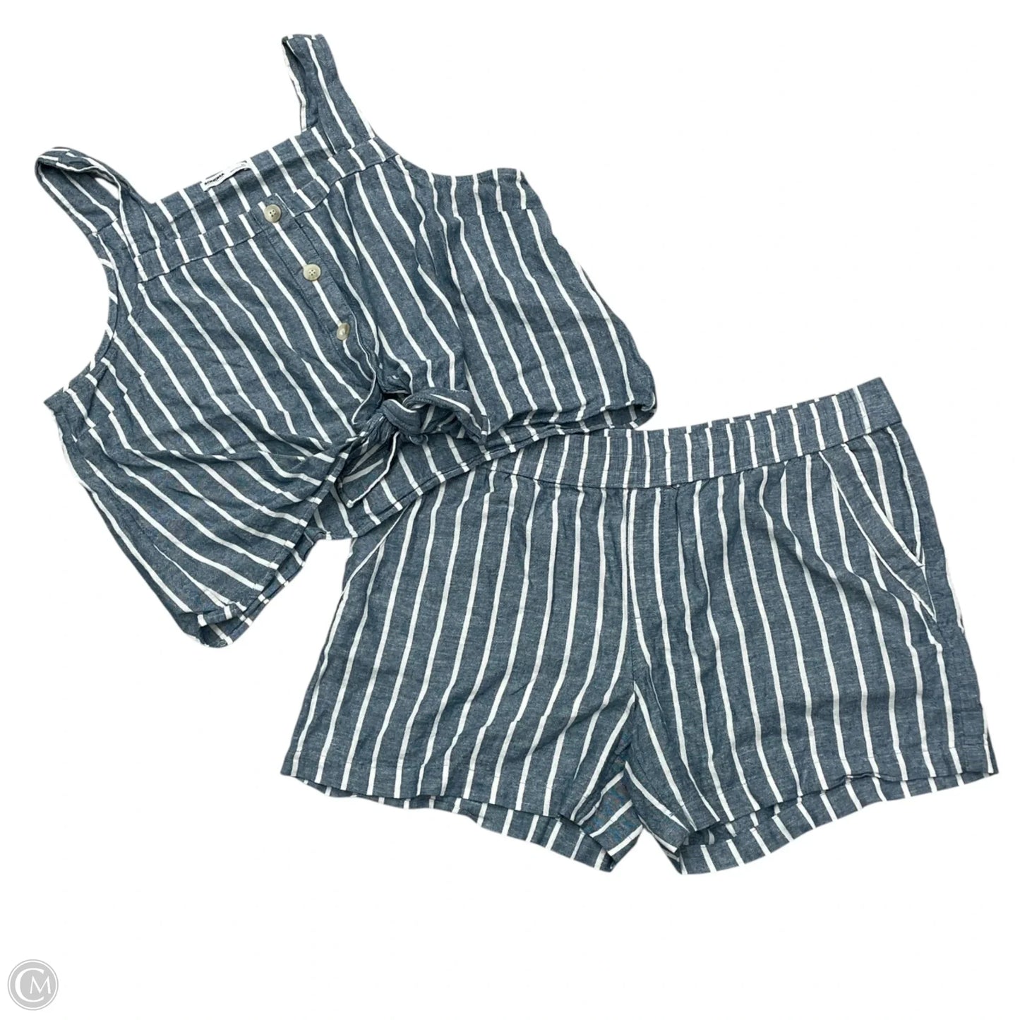 Shorts Set By Sonoma In Blue & White, Size: Xl