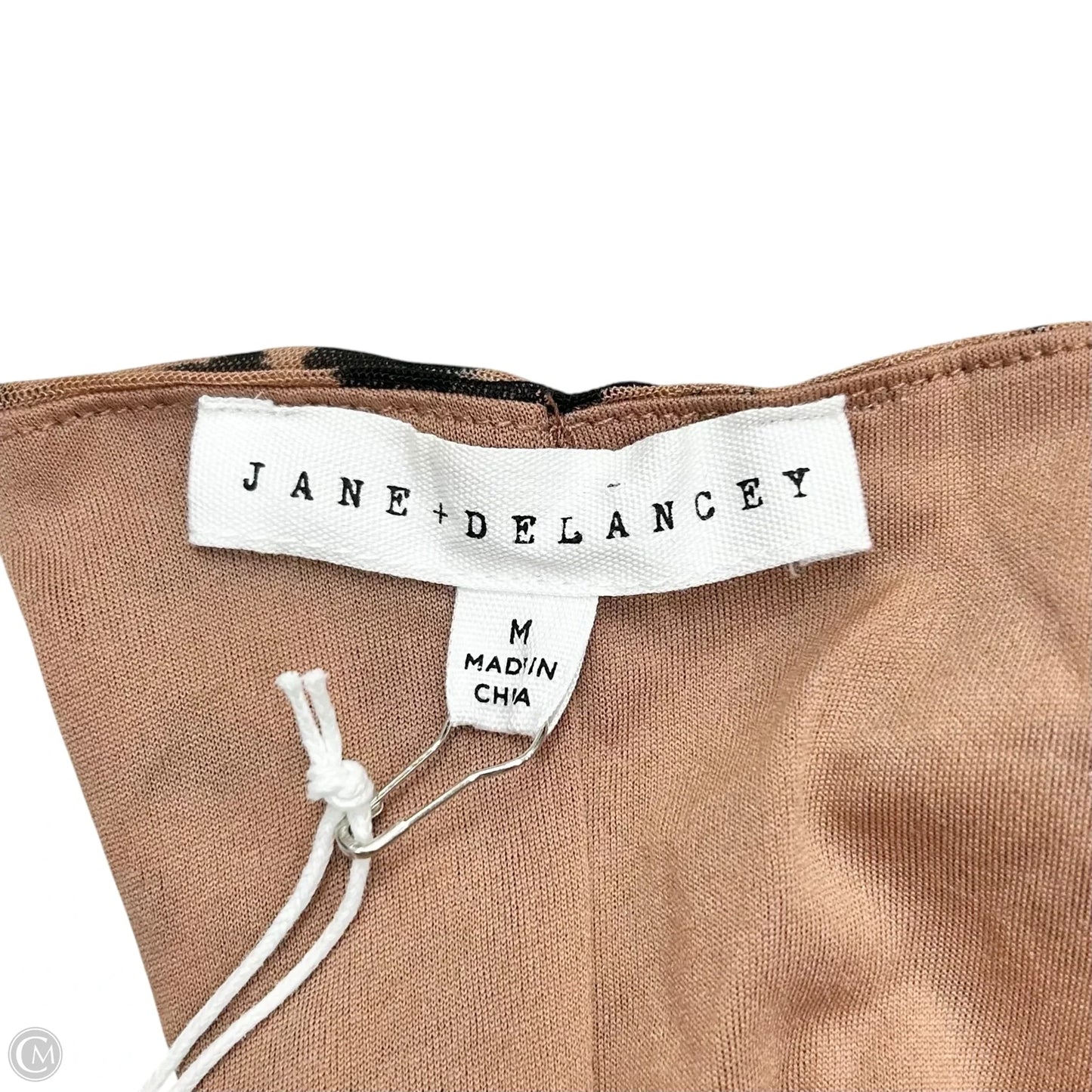 Top Sleeveless By Jane And Delancey In Animal Print, Size: M