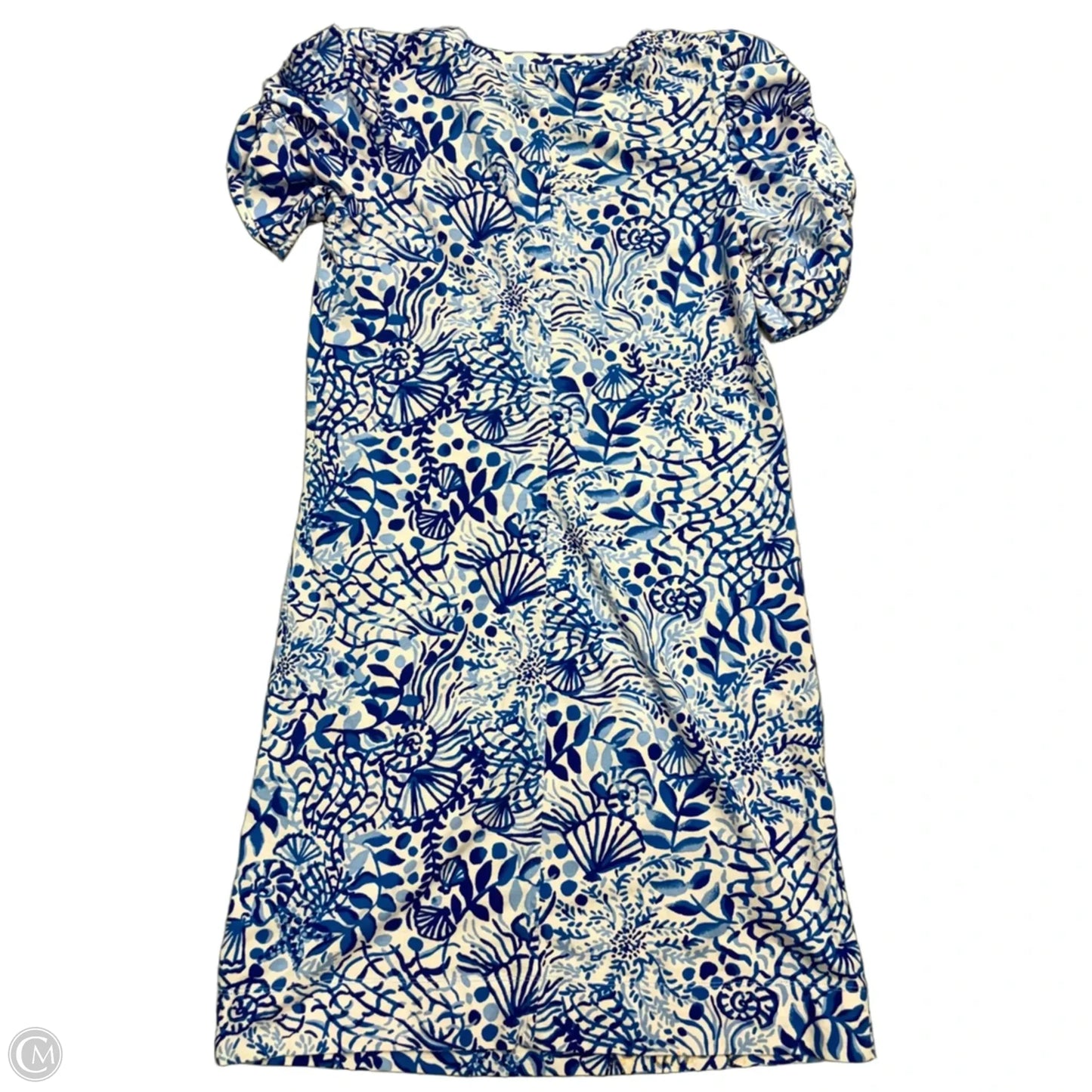 Dress Designer By Lilly Pulitzer In Blue & White, Size: Xs