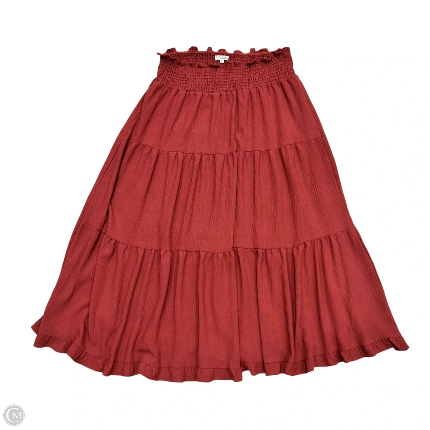 Skirt Maxi By Max Studio In Red, Size: Xl