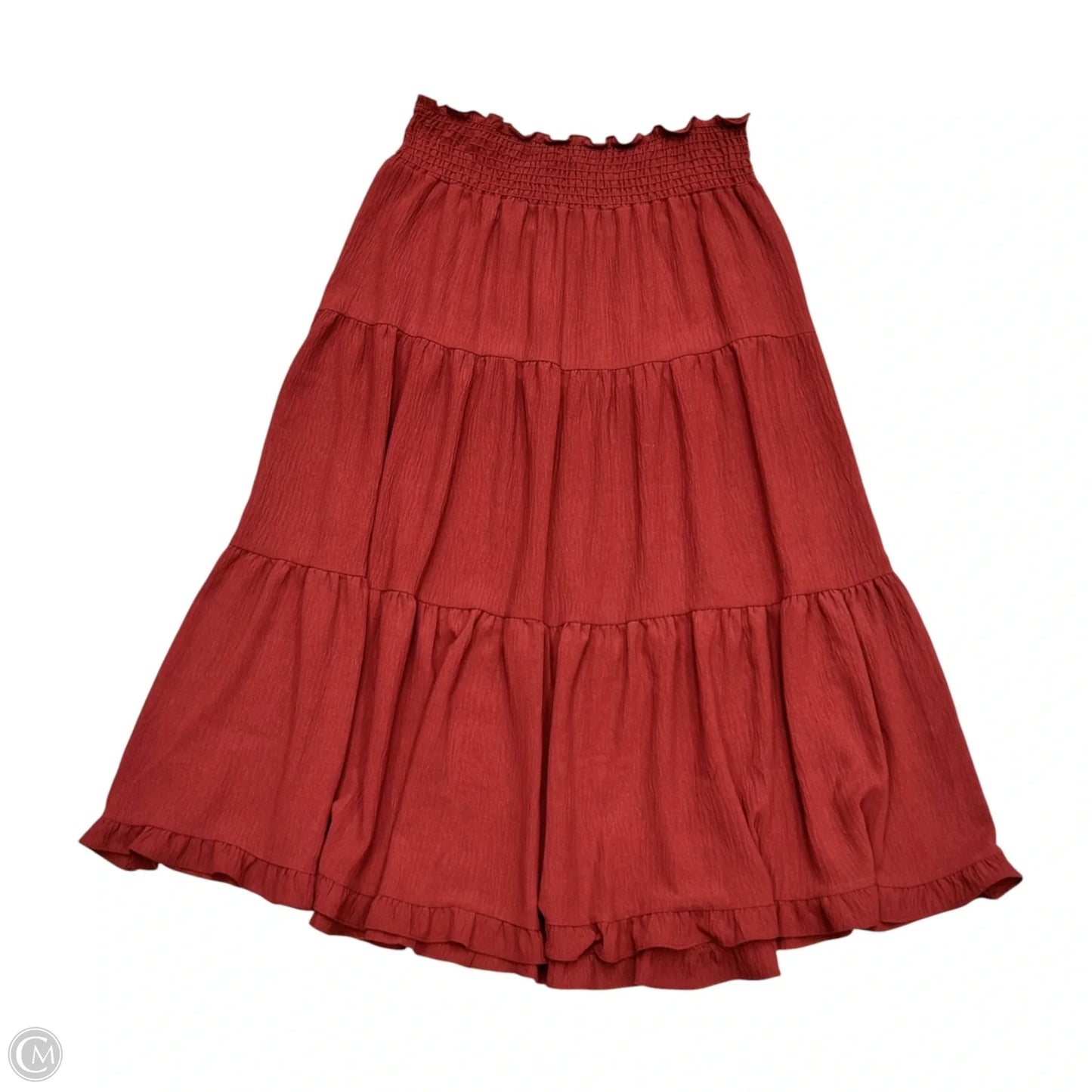 Skirt Maxi By Max Studio In Red, Size: Xl