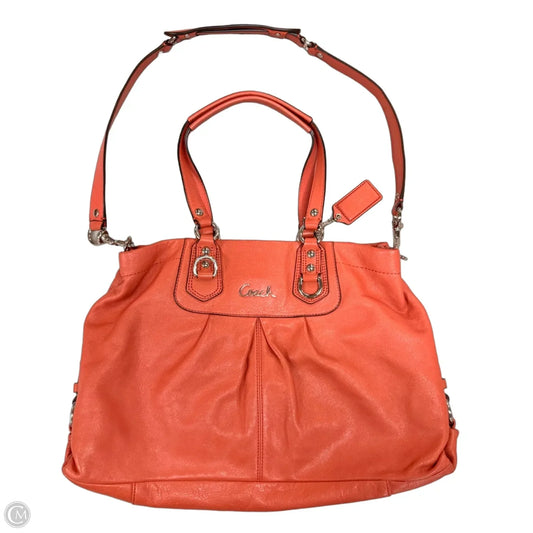 Handbag Designer By Coach, Size: Medium