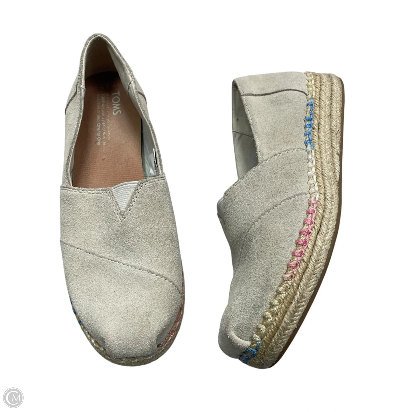 Shoes Heels Platform By Toms In Tan, Size: 8.5