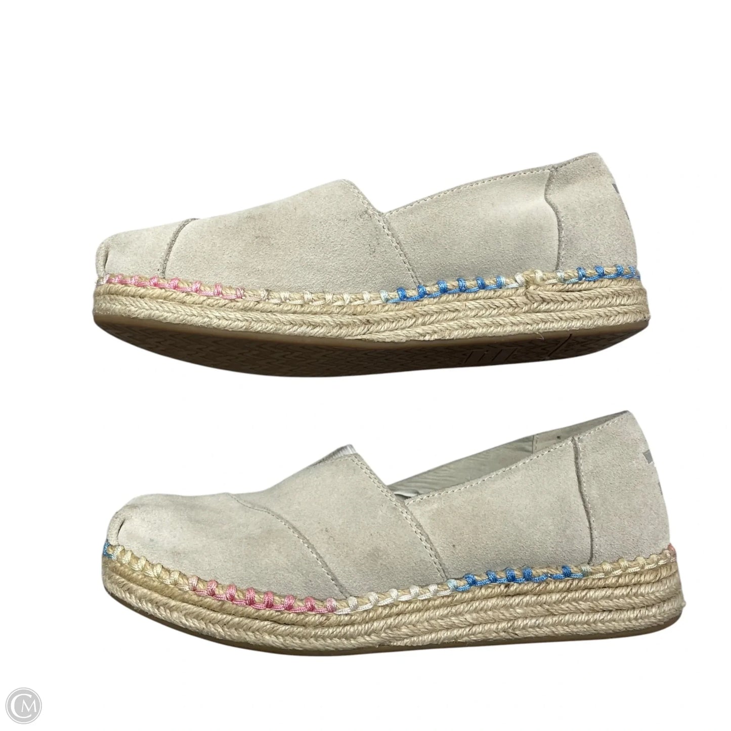 Shoes Heels Platform By Toms In Tan, Size: 8.5