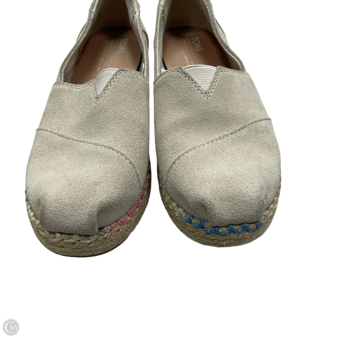Shoes Heels Platform By Toms In Tan, Size: 8.5