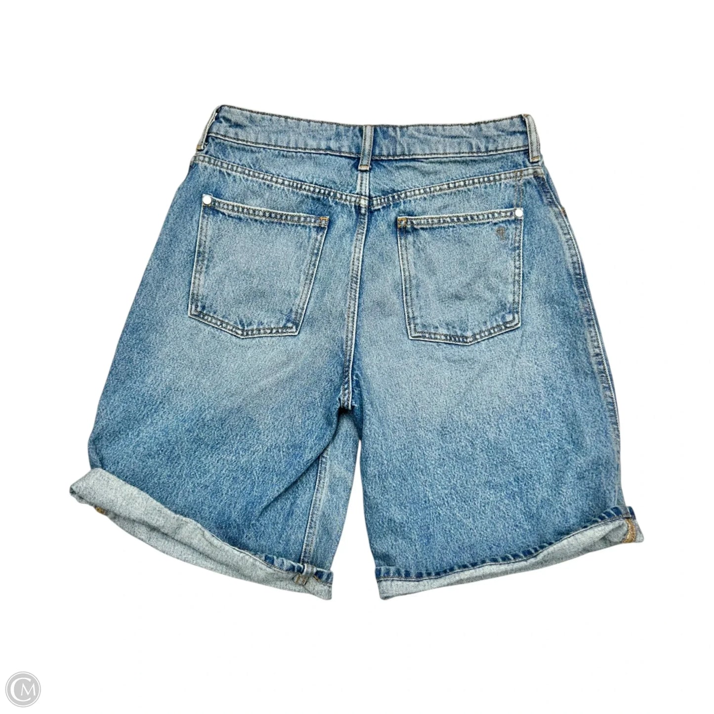 Shorts By Pilcro In Blue Denim, Size: 4