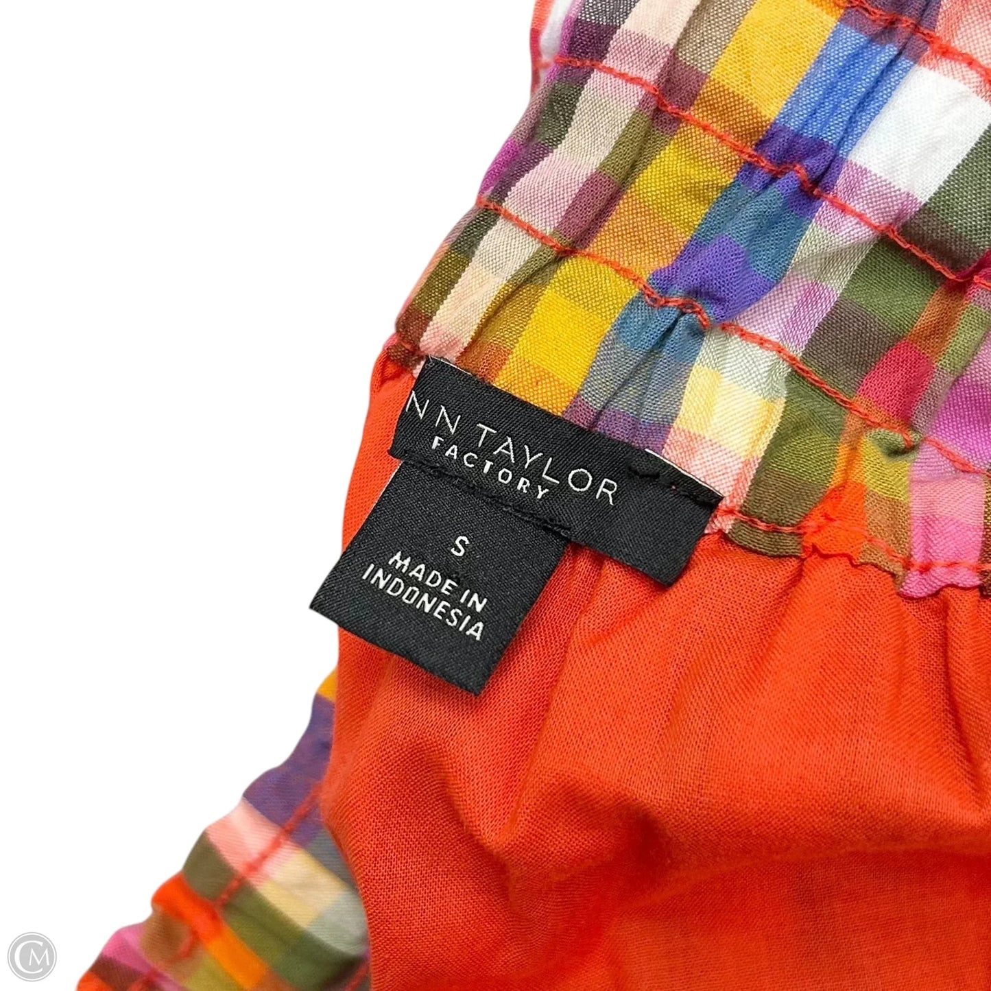 Skirt Midi By Ann Taylor In Plaid Pattern, Size: S