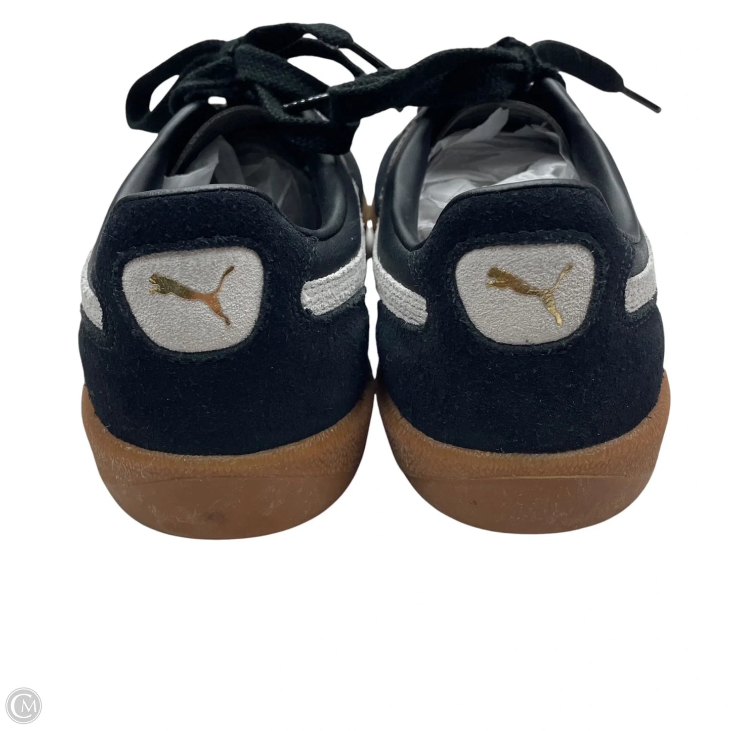 Shoes Sneakers By Puma In Black & White, Size: 9