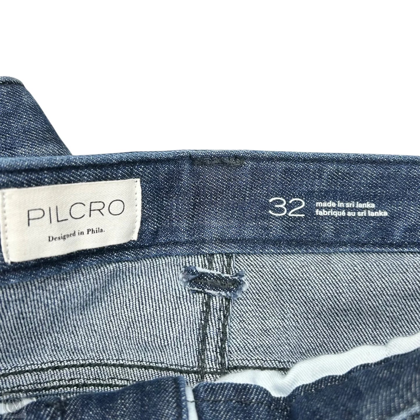 Jeans Wide Leg By Pilcro In Blue Denim, Size: 14