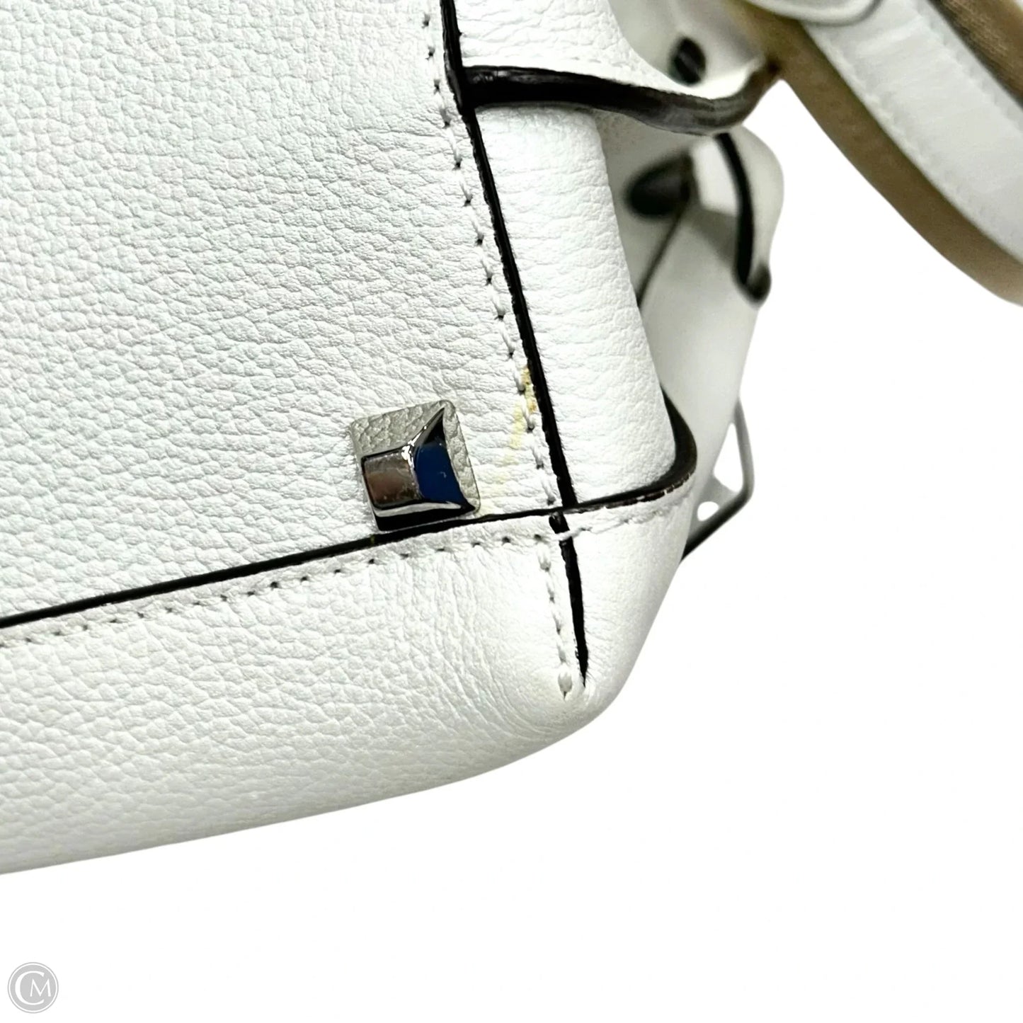 Backpack Luxury Designer By Mcm, Size: Medium