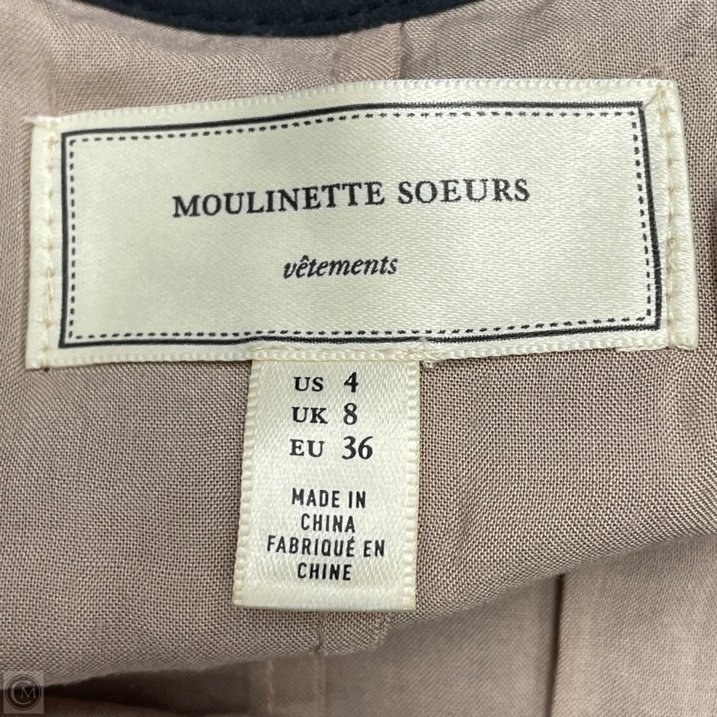 Dress Party Midi By Moulinette Soeurs In Black & Blue, Size: S