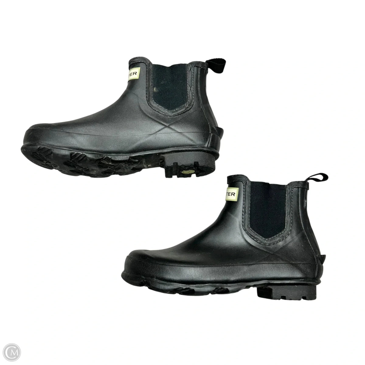 Boots Rain By Hunter In Black, Size: 7