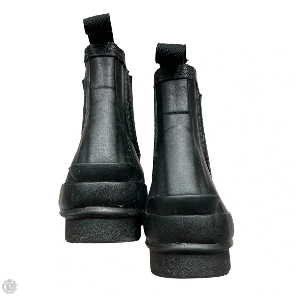 Boots Rain By Hunter In Black, Size: 7