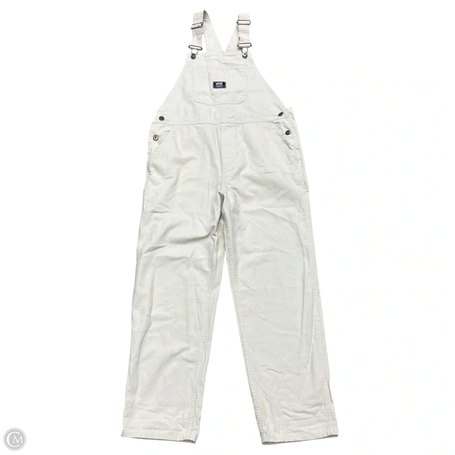 Overalls By Vans In Cream Denim, Size: M