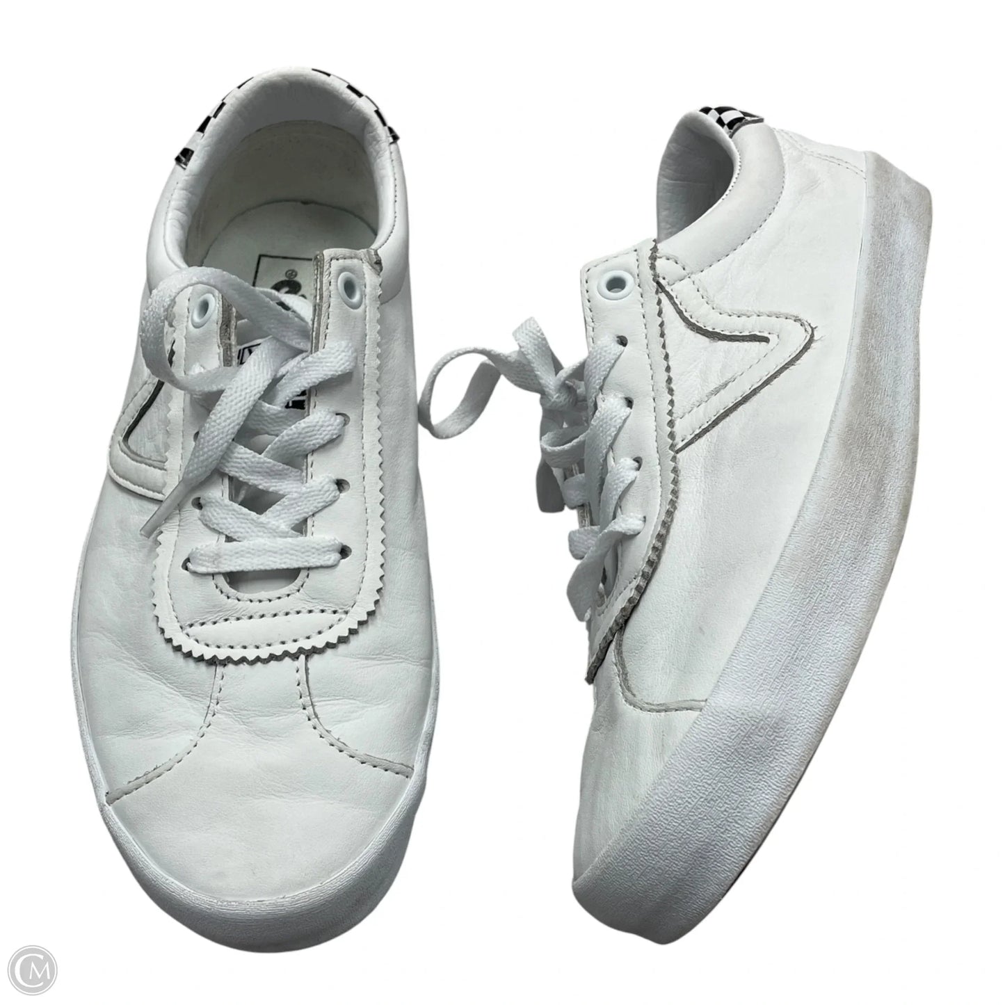 Shoes Sneakers By Vans In White, Size: 9