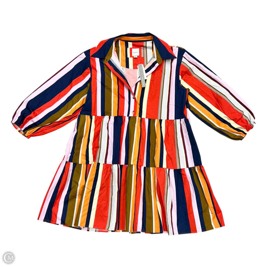 Dress Casual Short By Maeve In Striped Pattern, Size: M