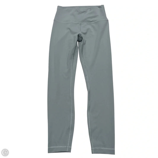 Athletic Leggings By Lululemon In Grey, Size: S