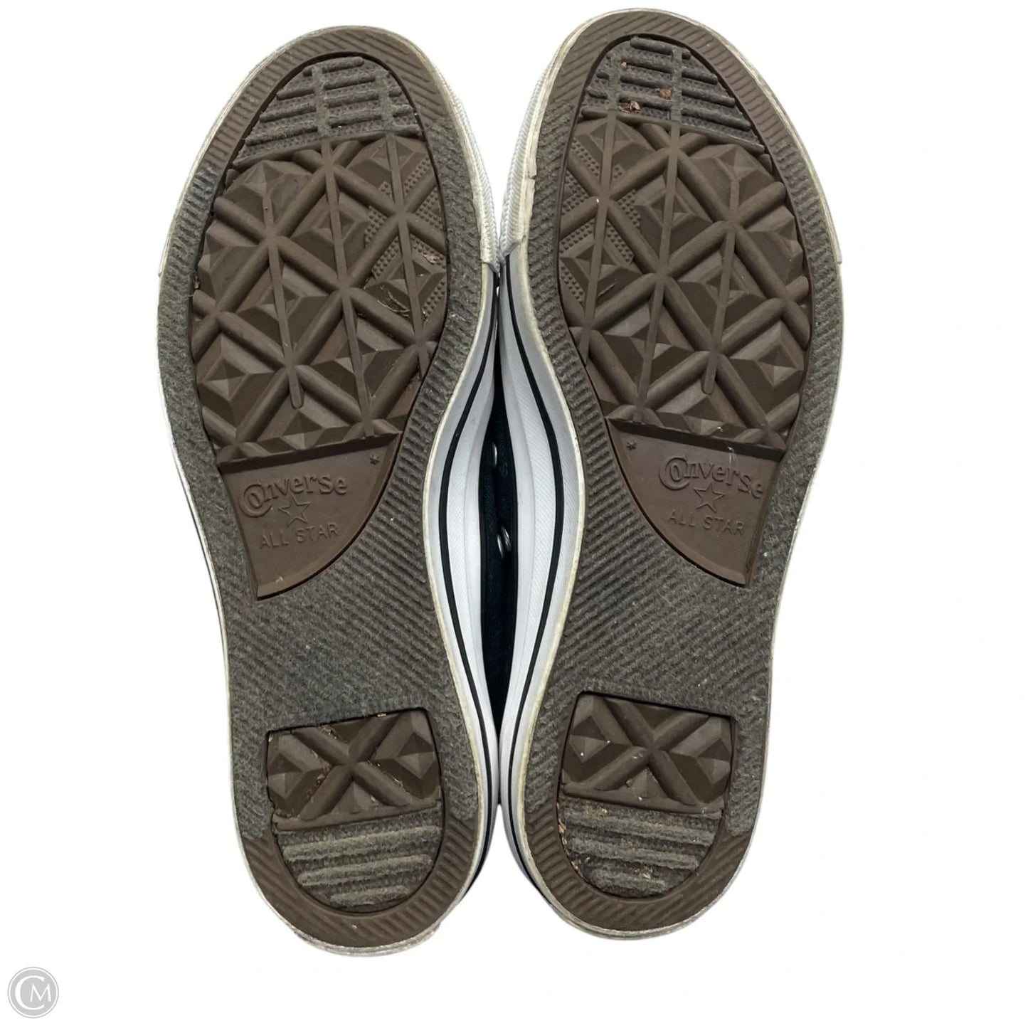 Shoes Sneakers By Converse In Black & White, Size: 8