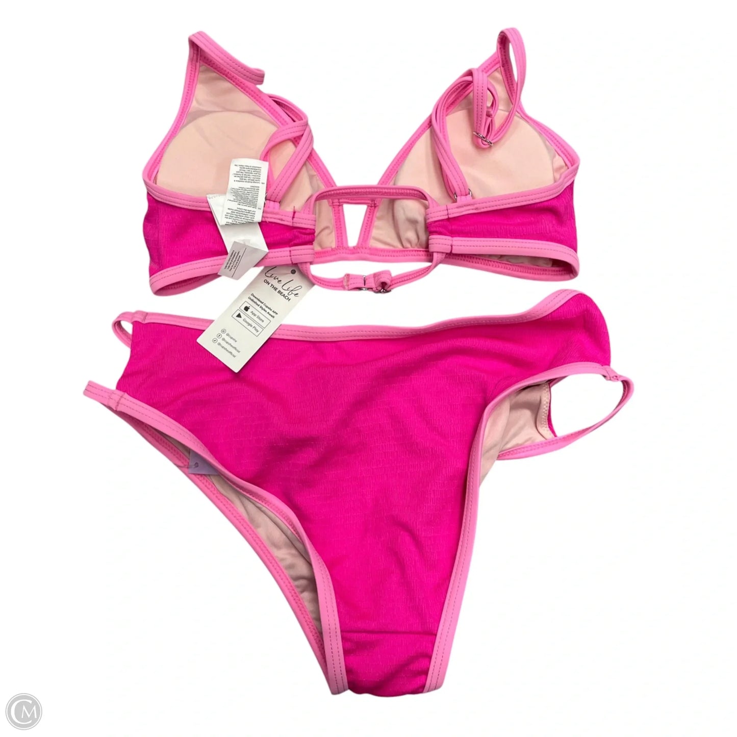 Swimsuit 2pc By Cupshe In Pink, Size: S