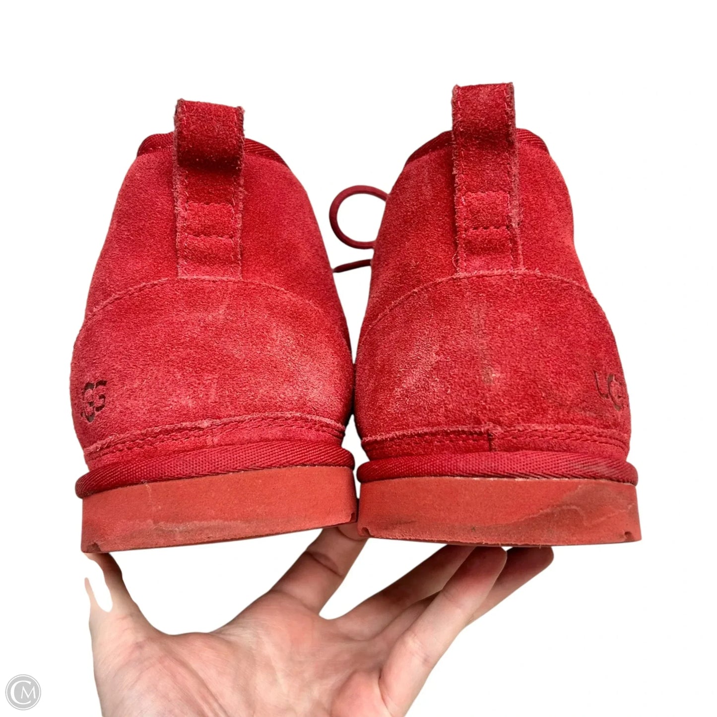 Boots Designer By Ugg In Red, Size: 11