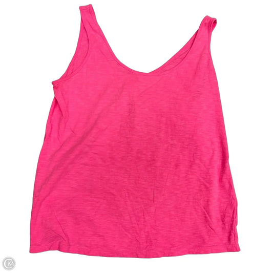 Tank Top Designer By Lilly Pulitzer In Pink, Size: M