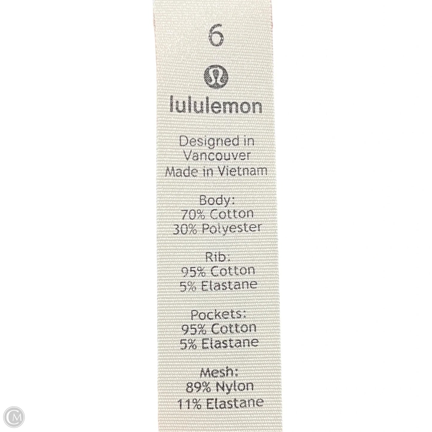 Athletic Tank Top By Lululemon In Peach, Size: S