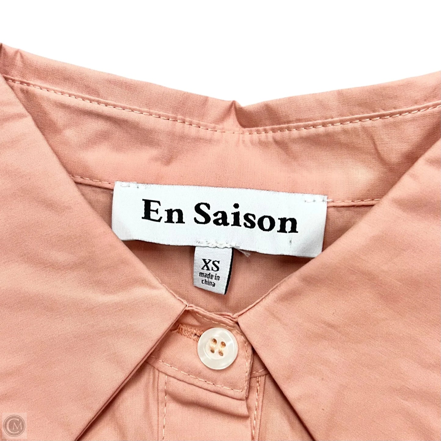 Dress Casual Midi By En Saison In Peach, Size: Xs