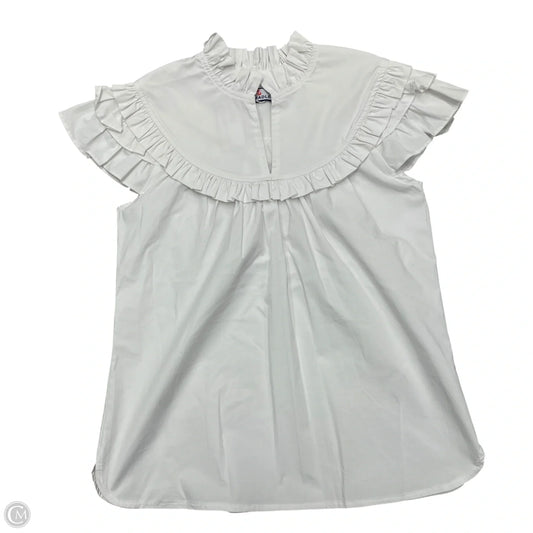 Top Short Sleeve By Ck Bradley In White, Size: Xs