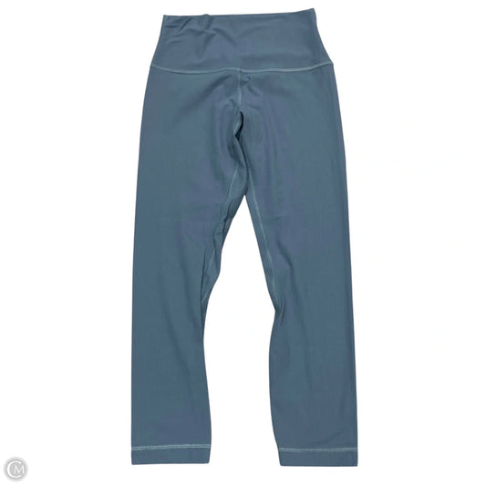 Athletic Leggings By Lululemon In Blue, Size: S