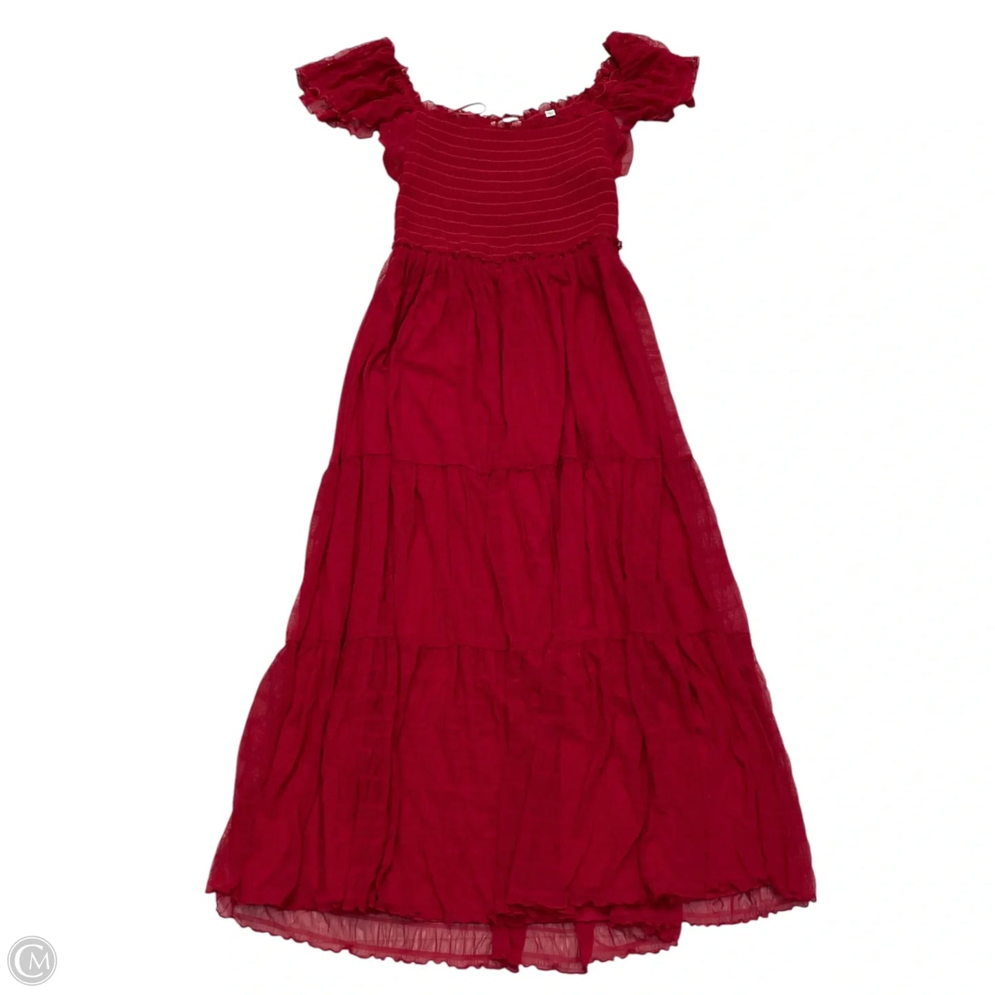 Dress Party Midi By Max Studio In Red, Size: M