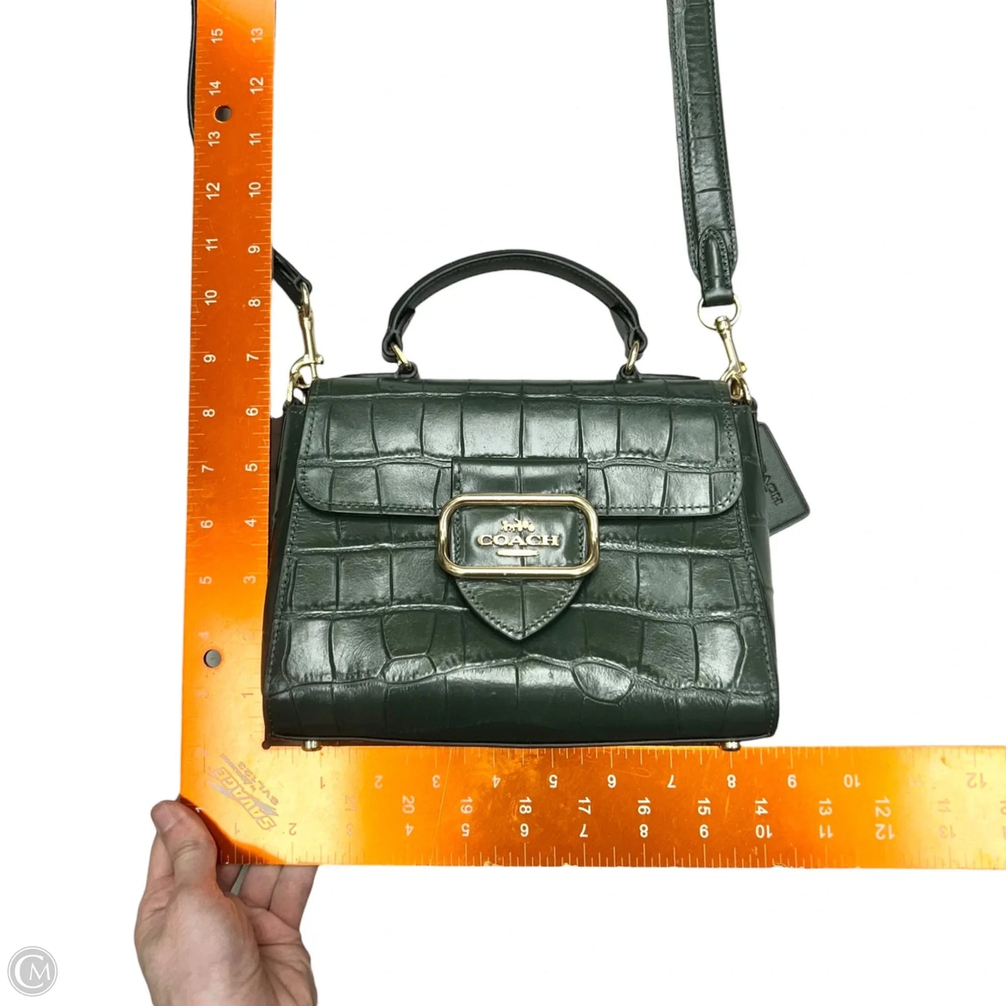 Crossbody Designer By Coach, Size: Small