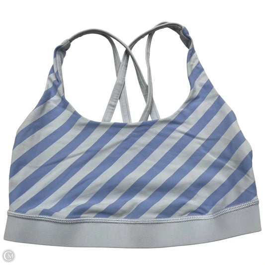 Athletic Bra By Lululemon In Blue, Size: S