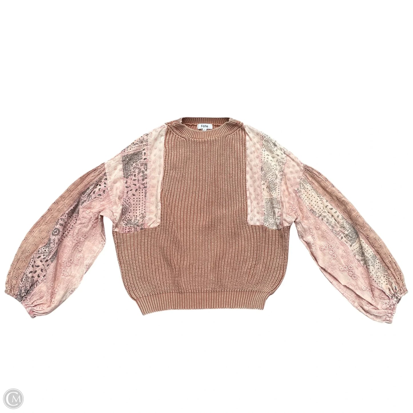 Sweater By Fate In Mauve, Size: S