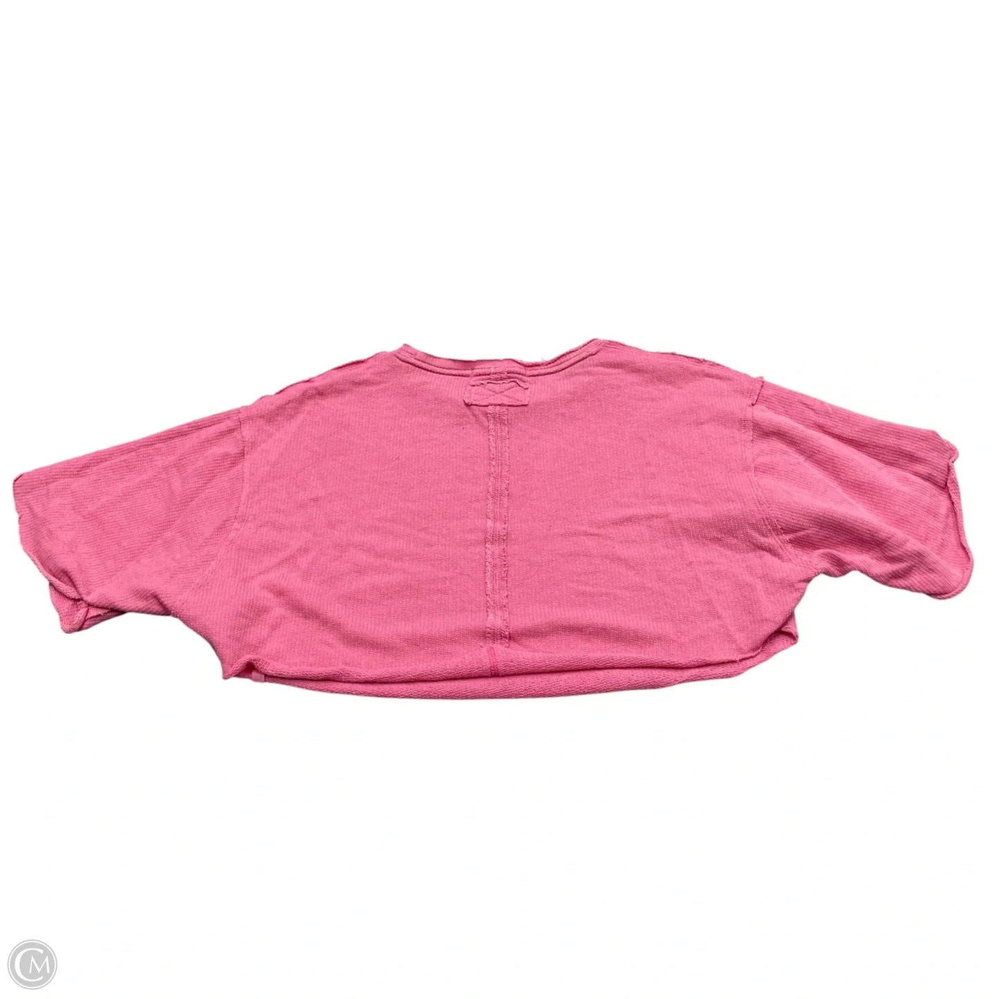Top Short Sleeve By We The Free In Pink, Size: Xs