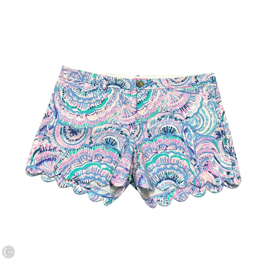 Shorts Designer By Lilly Pulitzer In Blue & Purple, Size: 14