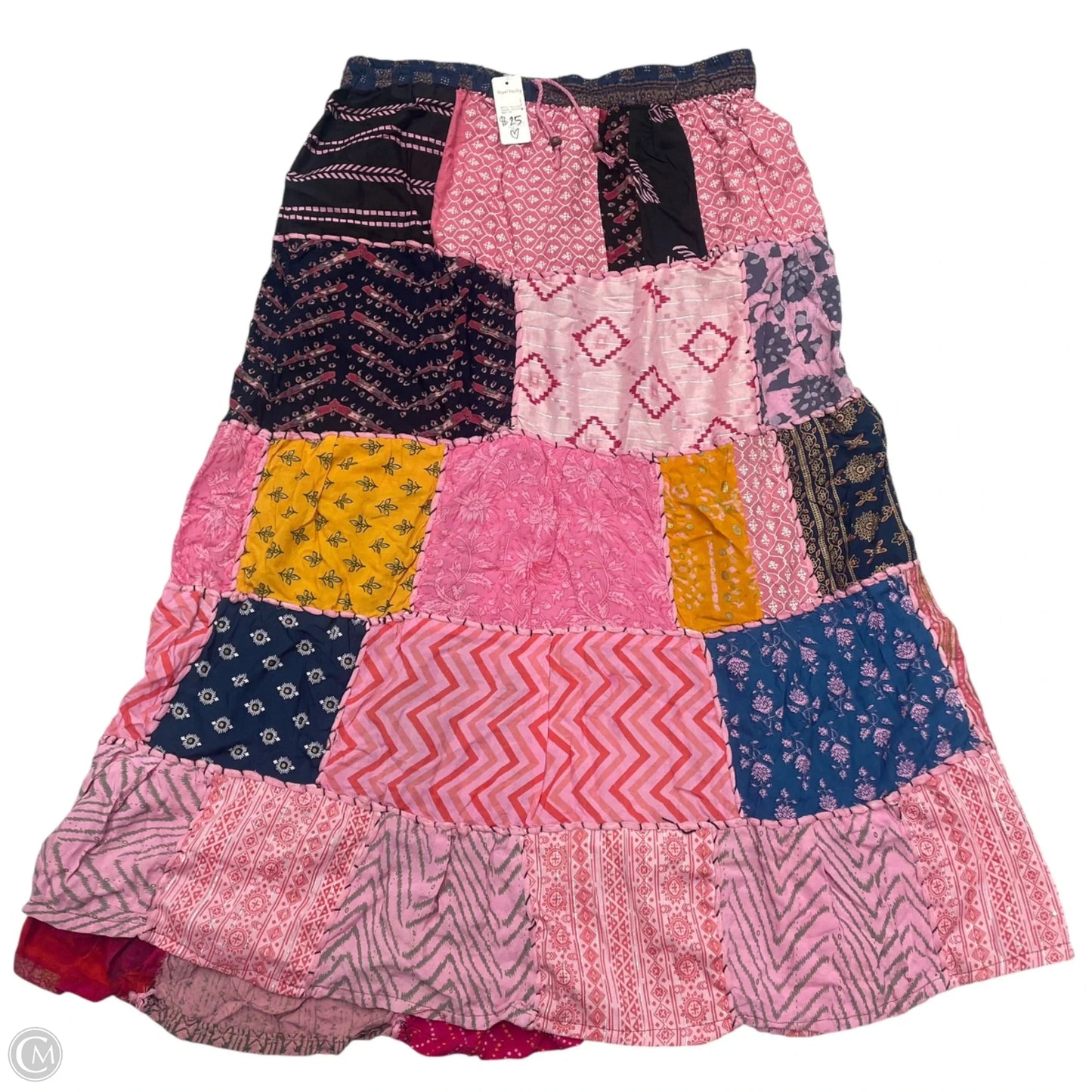 Skirt Maxi By Clothes Mentor In Pink, Size: 1x