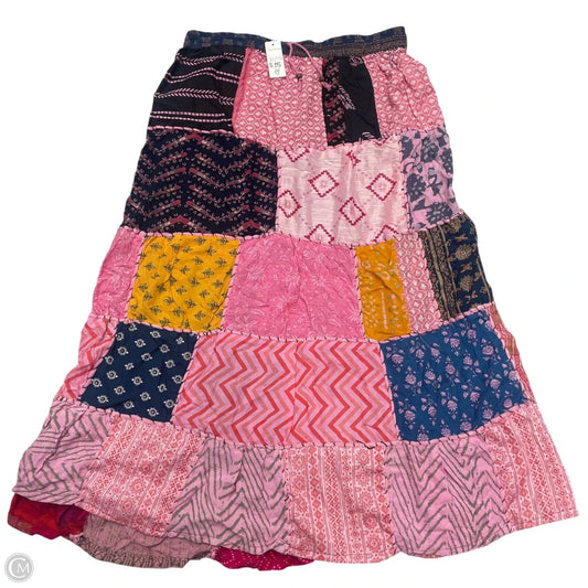 Skirt Maxi By Clothes Mentor In Pink, Size: 1x