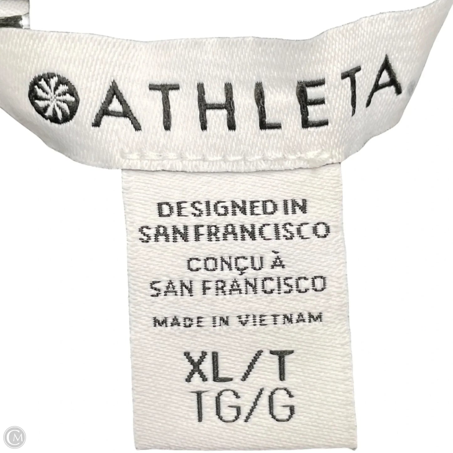 Athletic Jacket By Athleta In Green, Size: Xl