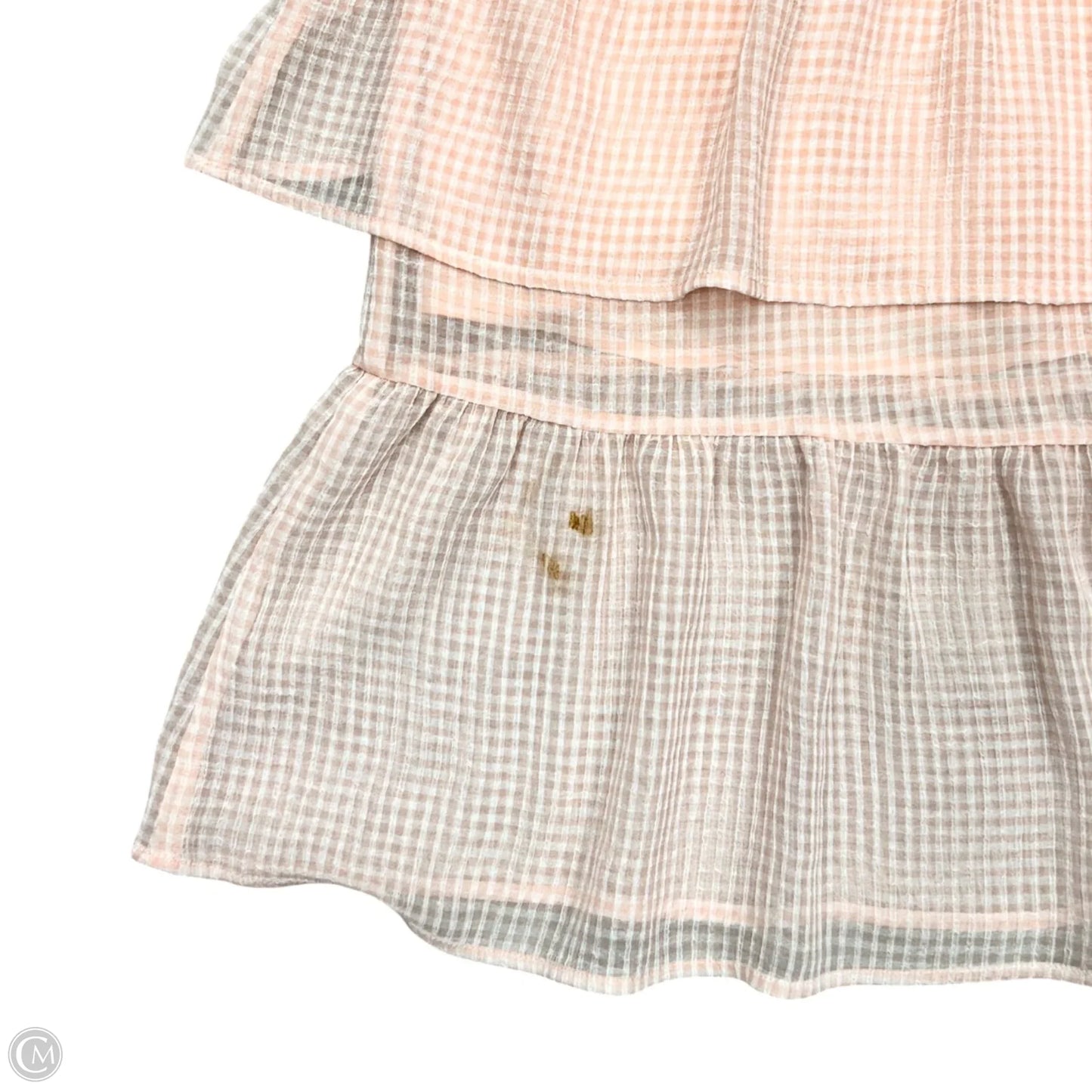 Dress Party Midi By Capulet In Pink & White, Size: Xs