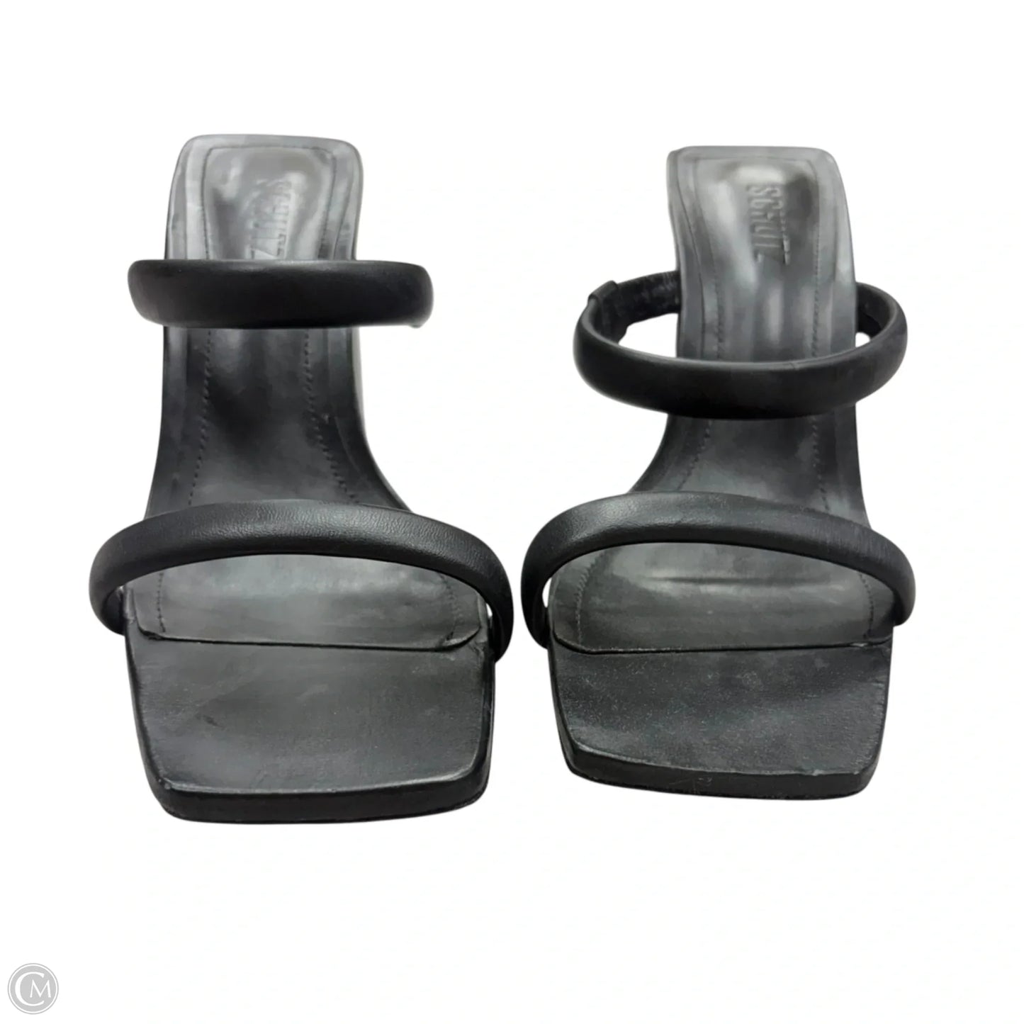 Sandals Heels Block By Schutz In Black, Size: 9.5