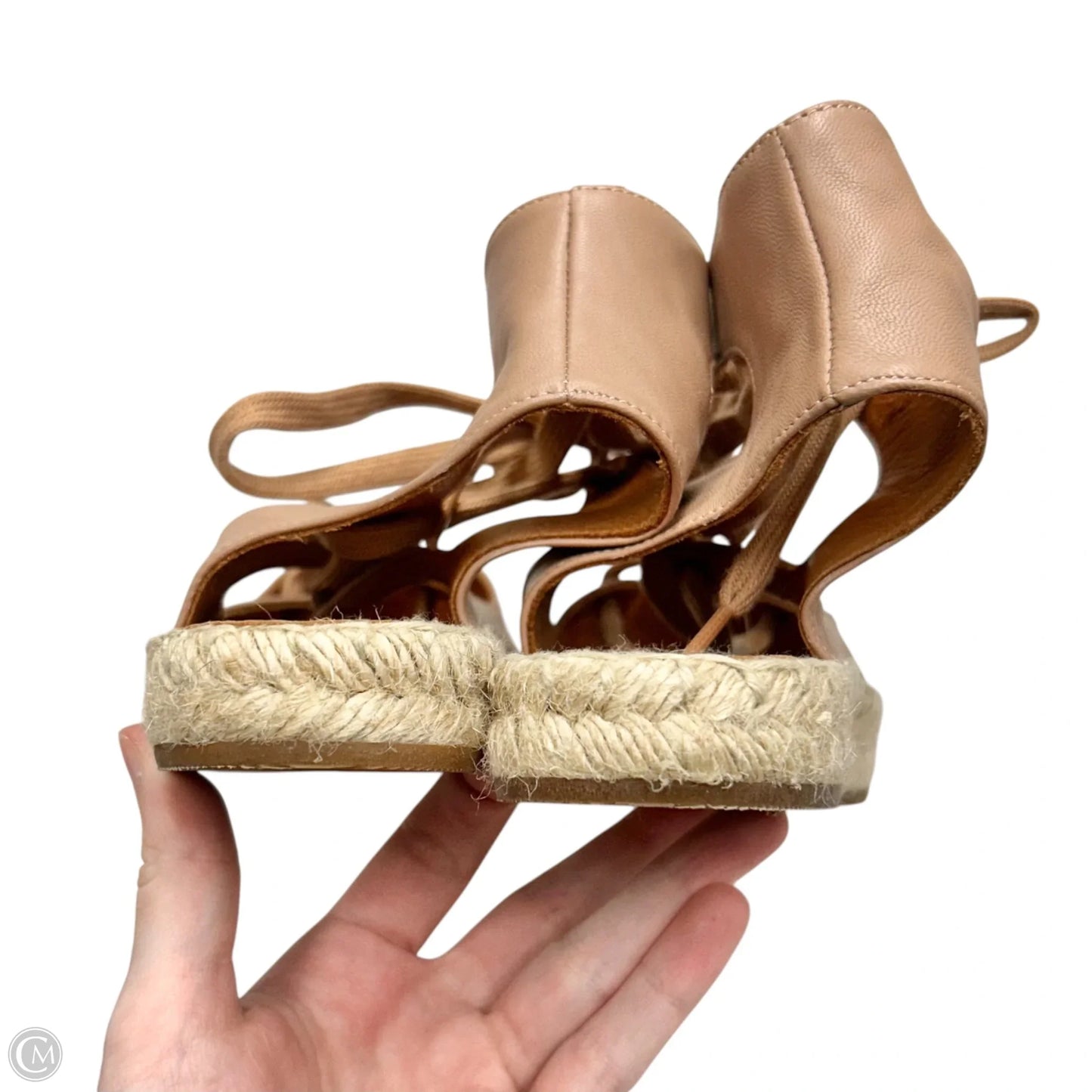 Sandals Flats By Chie Mihara In Mauve, Size: 6.5