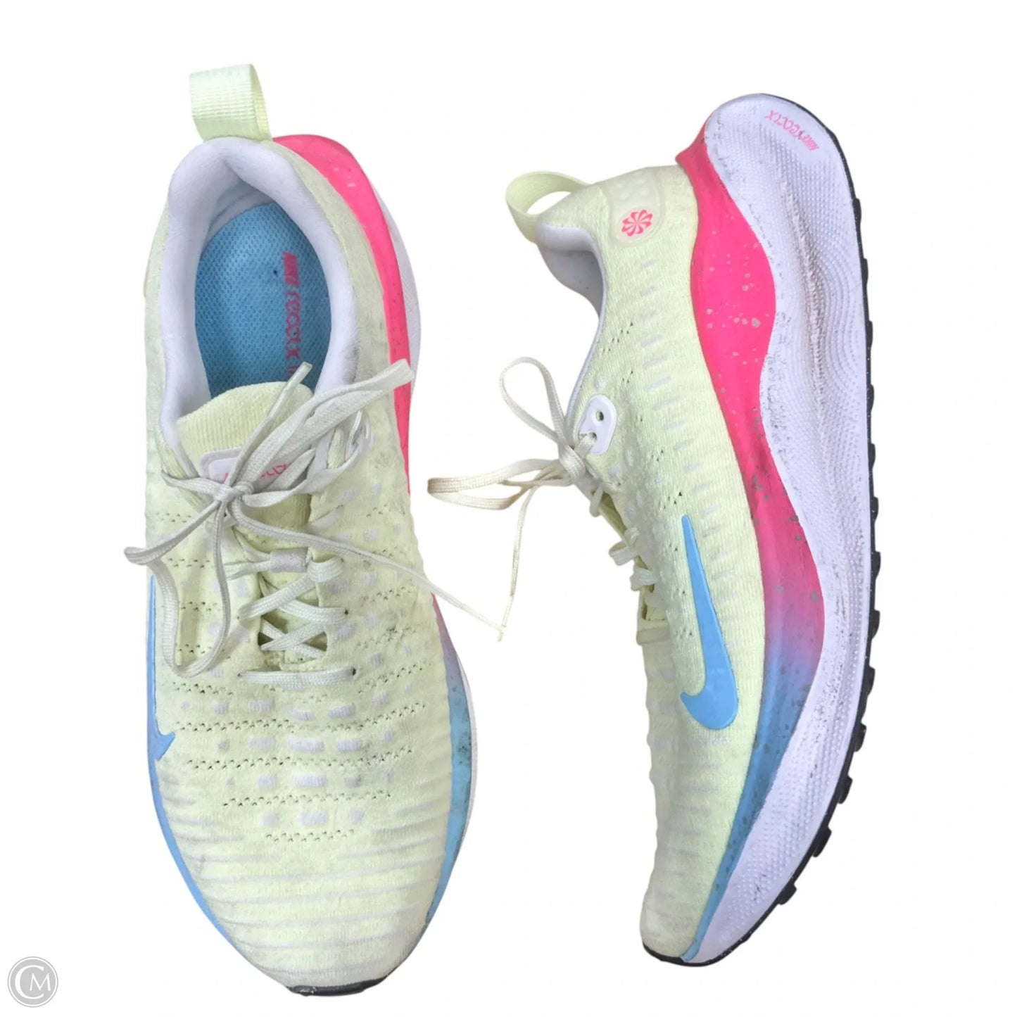 Shoes Athletic By Nike In Yellow, Size: 11